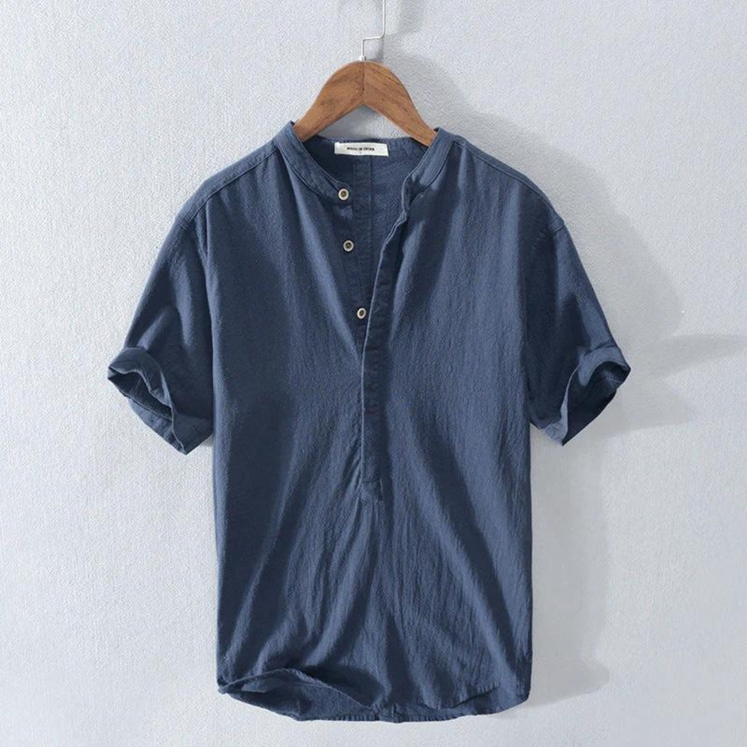 LEO™ - Luxe Amalfi Linnen Shirt