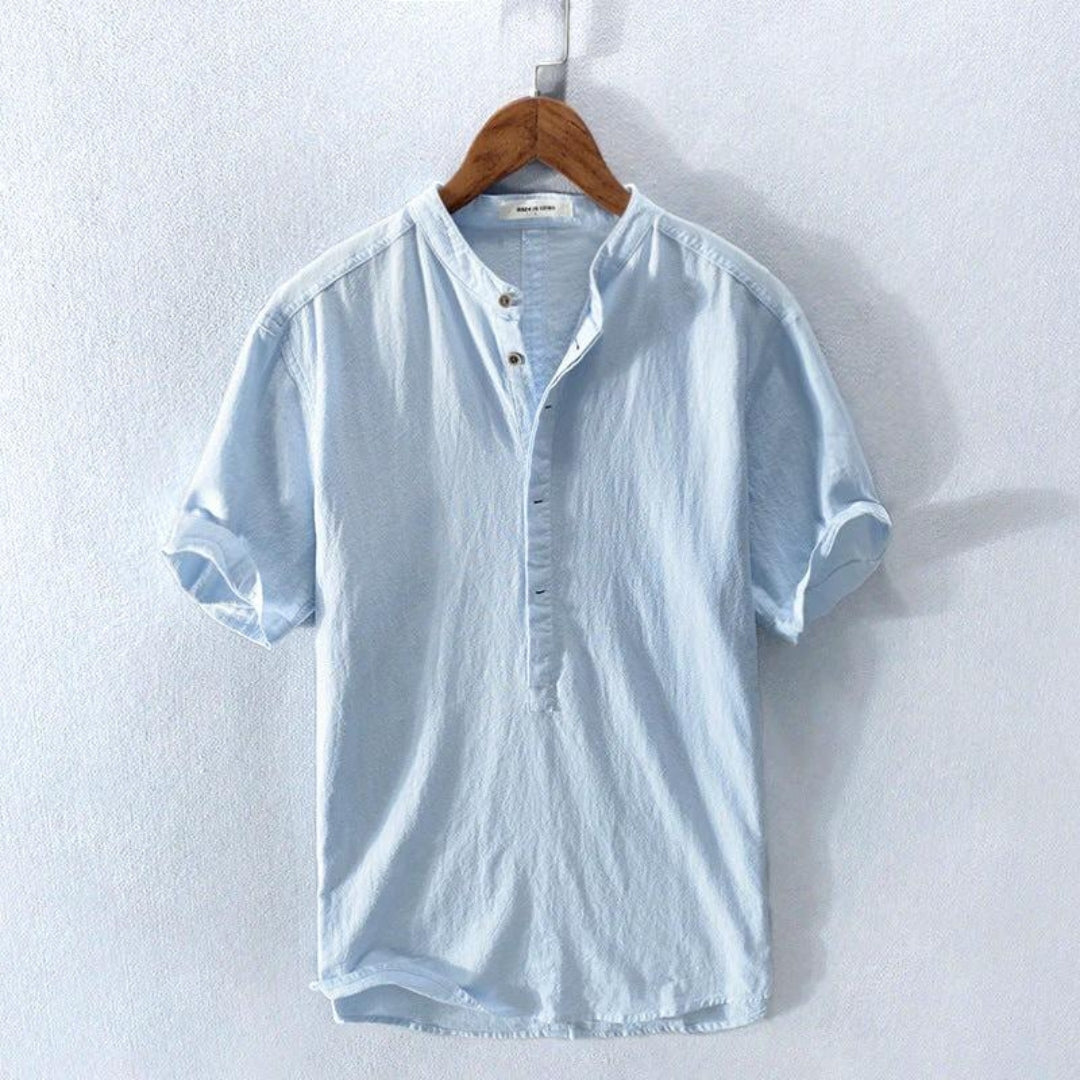 LEO™ - Luxe Amalfi Linnen Shirt