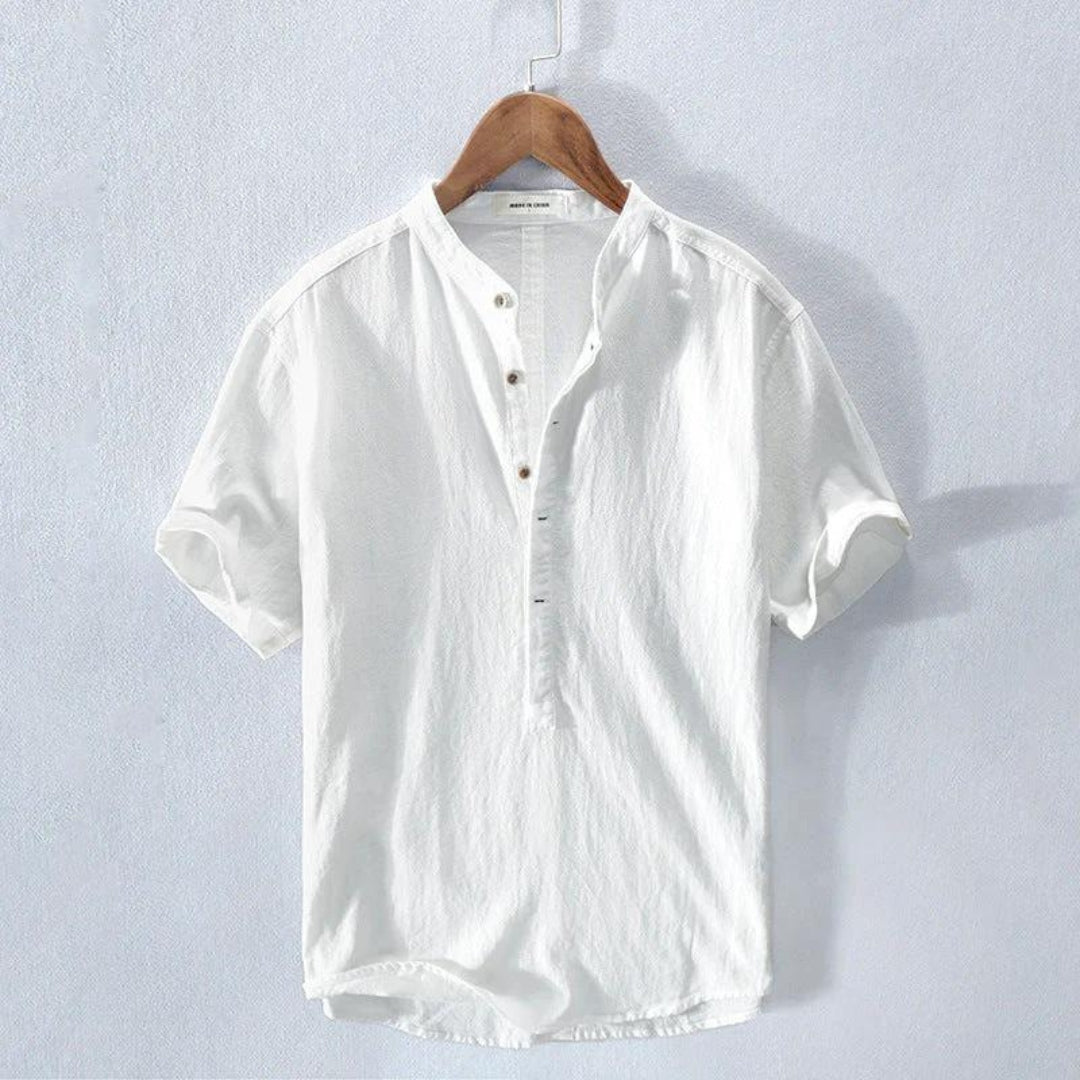 LEO™ - Luxe Amalfi Linnen Shirt