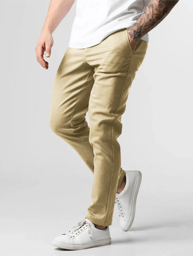 MARIO™ LUXE HEREN STRETCH CHINO