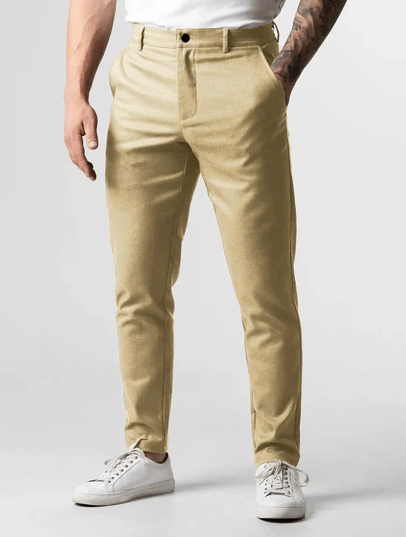 MARIO™ LUXE HEREN STRETCH CHINO