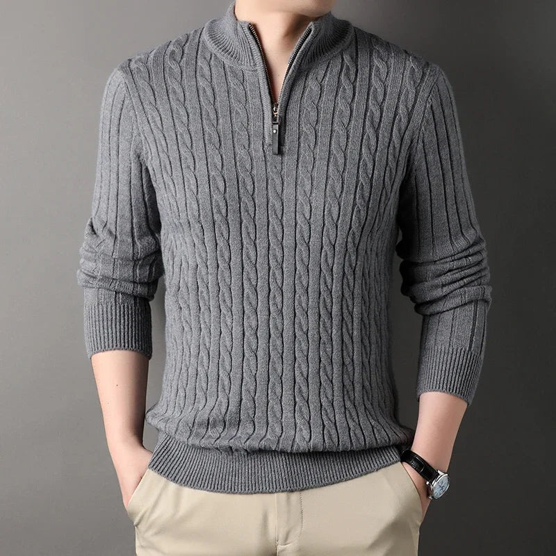 James™ | Stijlvolle Premium Half Zip Sweater