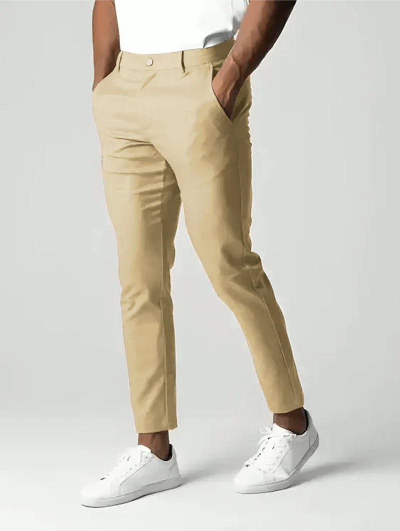 MARIO™ LUXE HEREN STRETCH CHINO