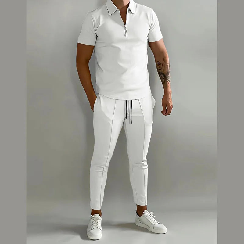 Adin Set™ | Polo-shirt en Stretch Broek