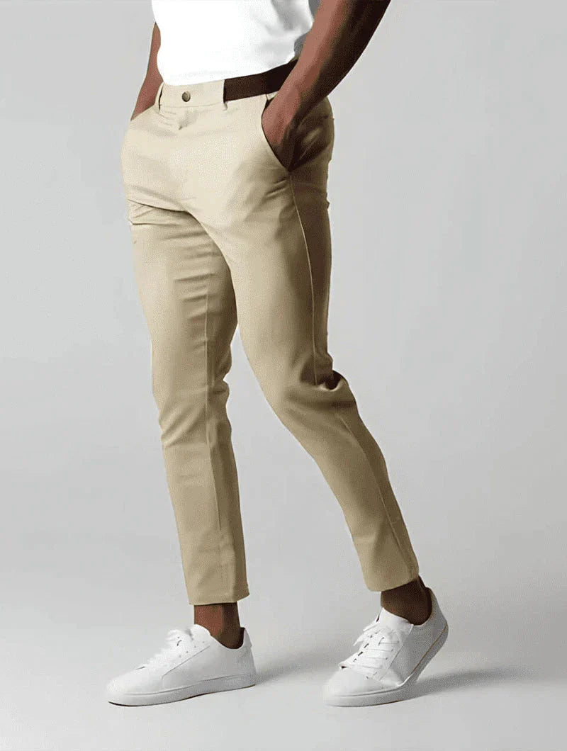 MARIO™ LUXE HEREN STRETCH CHINO